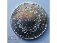 50 Francs Silver France 1974 - Silver Coin #31