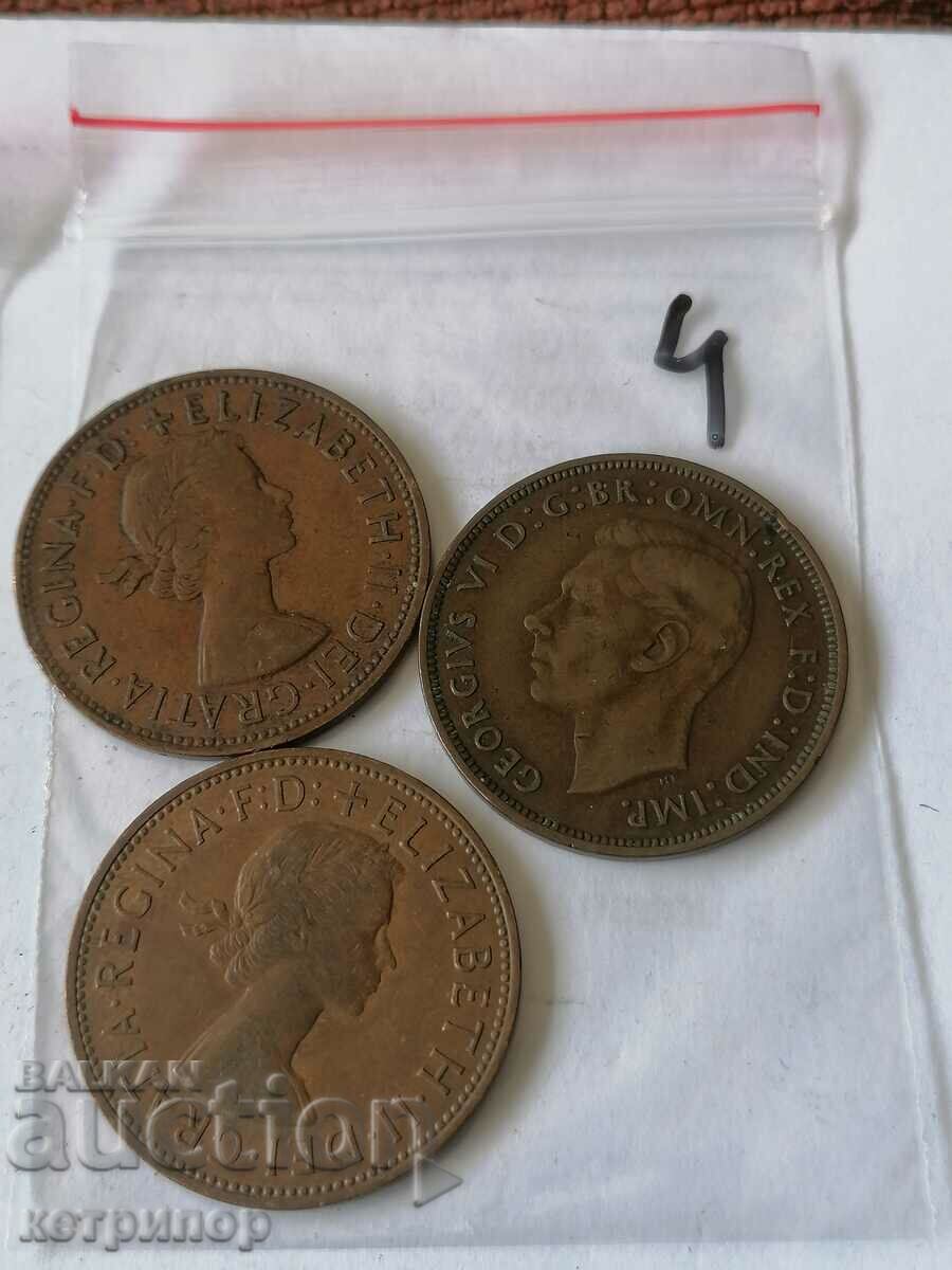 Lot 1 penny Great Britain copper various years with price 4.00 BGN | € 2.05 Lot 1 penny Great Britain copper various years with price 4.00 BGN | € 2.05