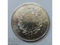 50 франка сребро Франция 1977 - сребърна монета #35