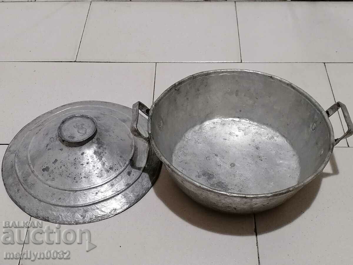 Tinned copper kadaifnik pot copper vessel pan with price 198.00 BGN | € 101.24 Tinned copper kadaifnik pot copper vessel pan with price 198.00 BGN | € 101.24