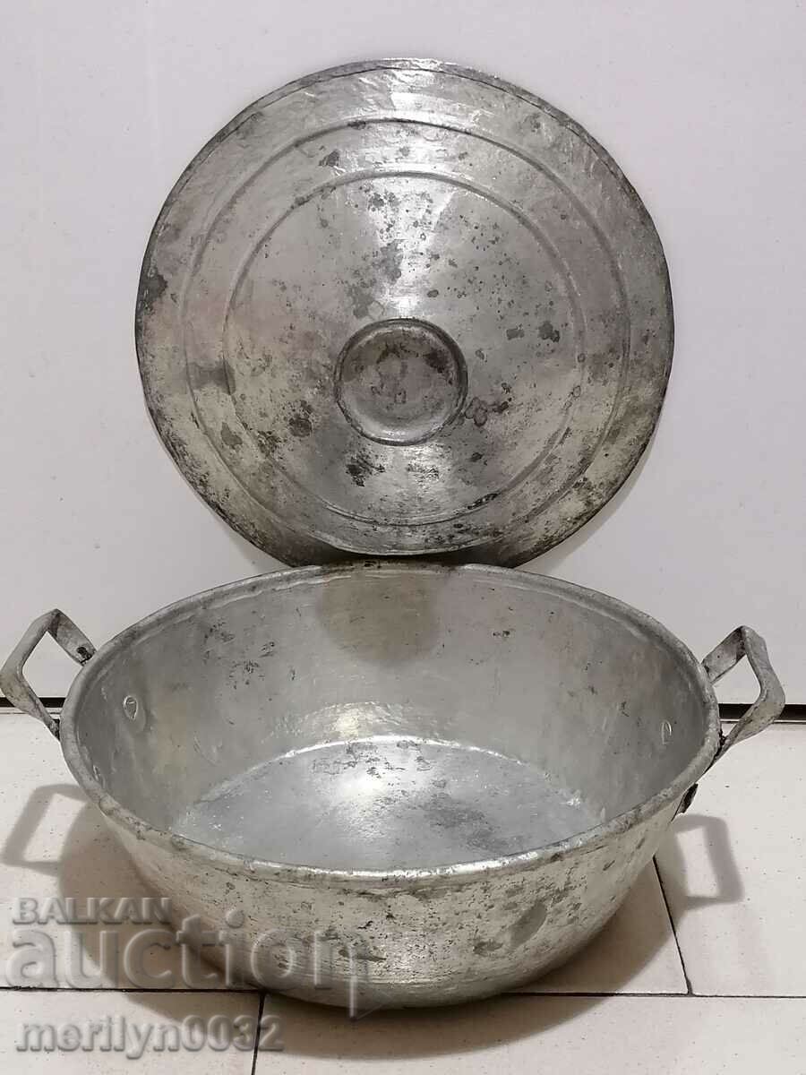 Auction Tinned copper kadaifnik pot copper vessel pan Auction Tinned copper kadaifnik pot copper vessel pan