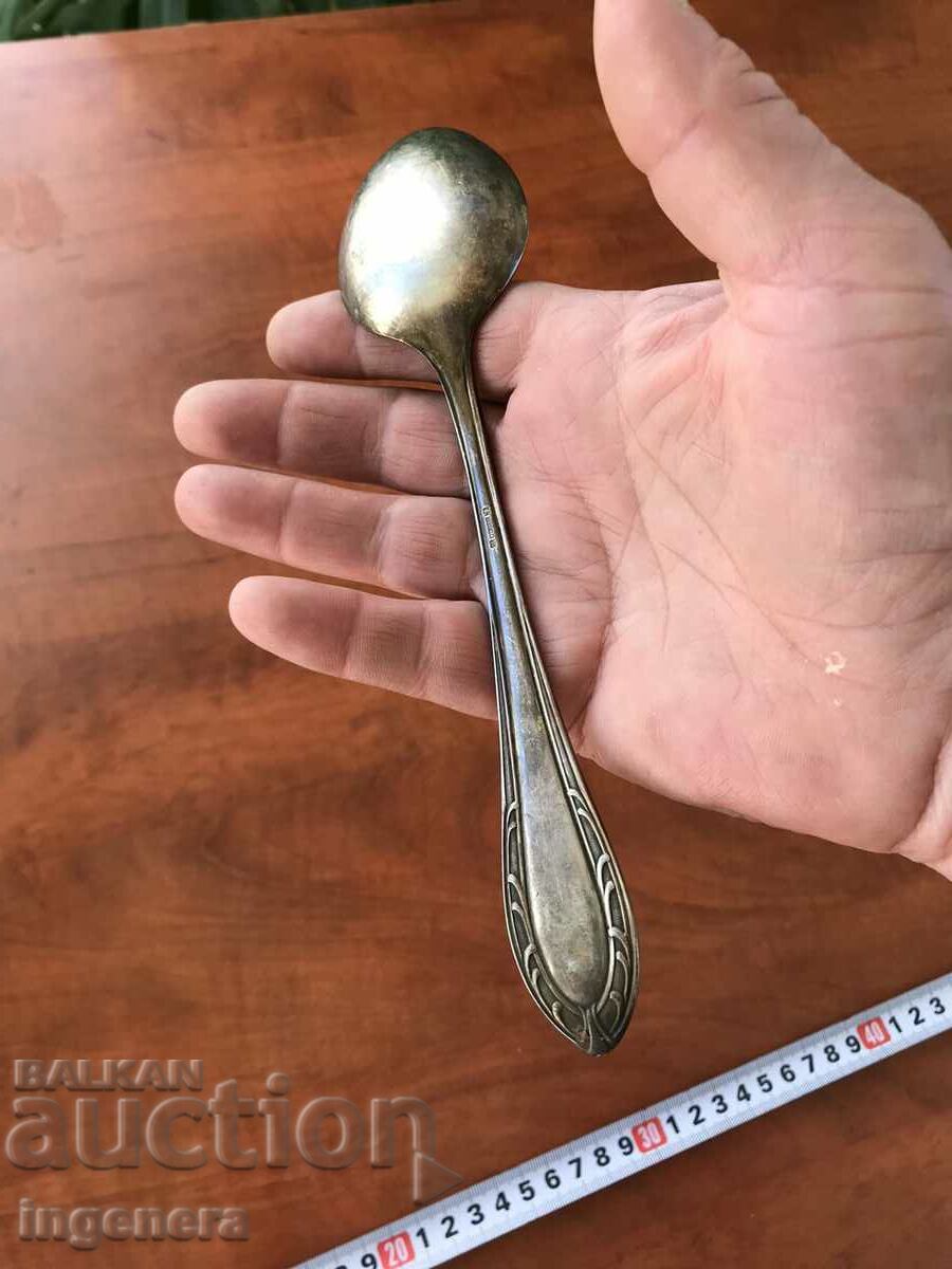 Auction  SPOON DEEP SILVER PLATED ANTIQUE-ARGENTA 90-90 MICRON