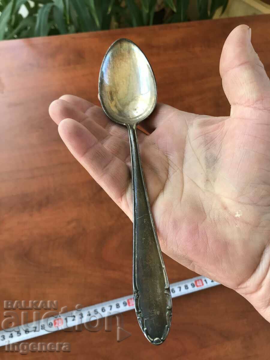 SPOON DEEP SILVER PLATED ANTIQUE MARKING-GOWE 100 50 with price 14.00 BGN | € 7.16 SPOON DEEP SILVER PLATED ANTIQUE MARKING-GOWE 100 50 with price 14.00 BGN | € 7.16