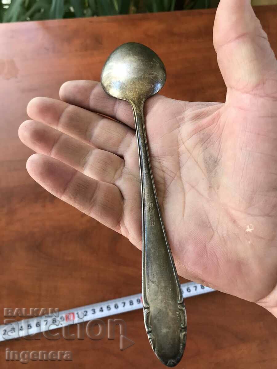Auction SPOON DEEP SILVER PLATED ANTIQUE MARKING-GOWE 100 50 Auction SPOON DEEP SILVER PLATED ANTIQUE MARKING-GOWE 100 50