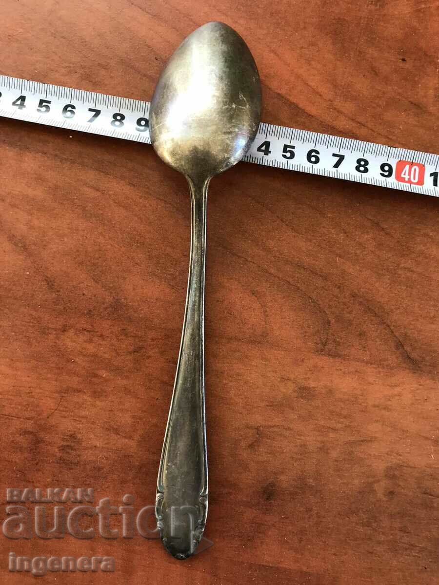 SPOON DEEP SILVER PLATED ANTIQUE MARKING-GOWE 100 50 - 5 SPOON DEEP SILVER PLATED ANTIQUE MARKING-GOWE 100 50 - 5