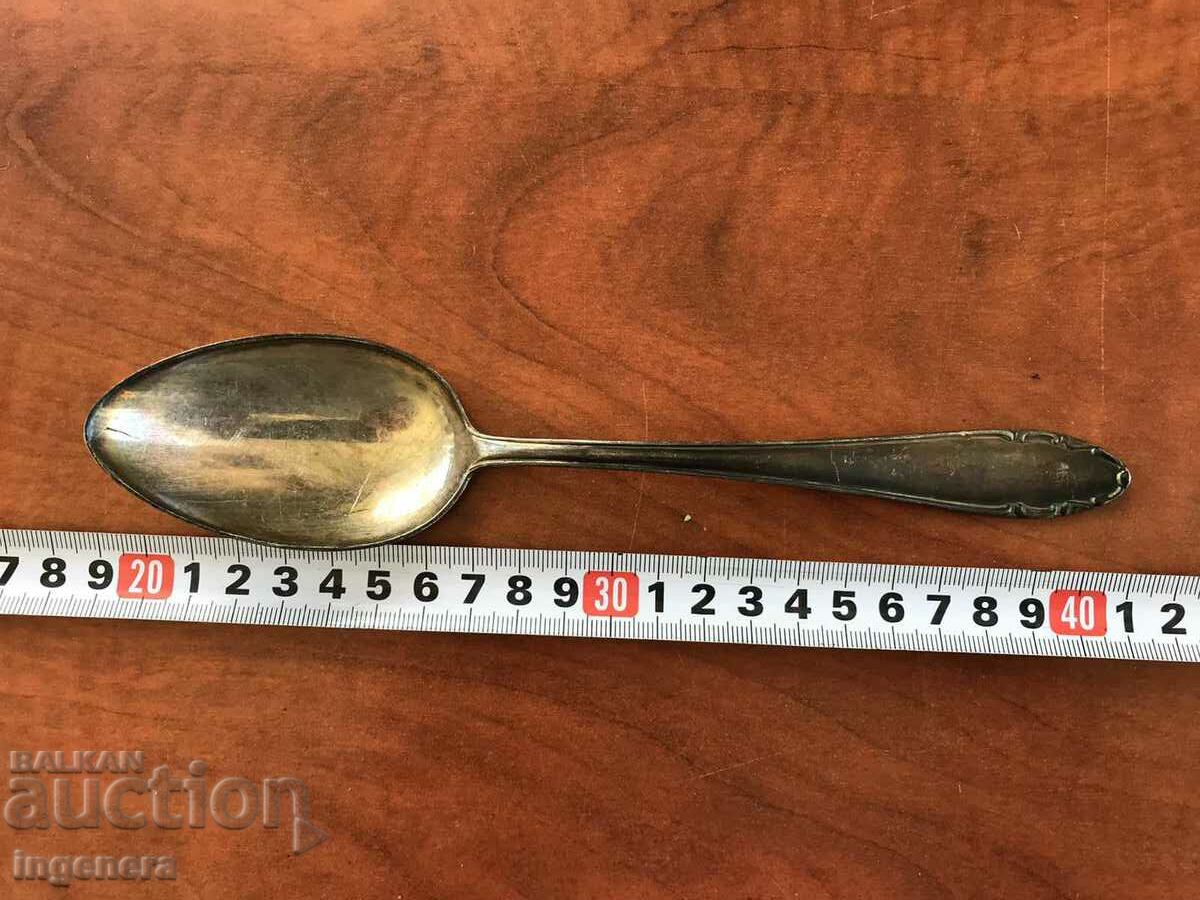 SPOON DEEP SILVER PLATED ANTIQUE MARKING-GOWE 100 50