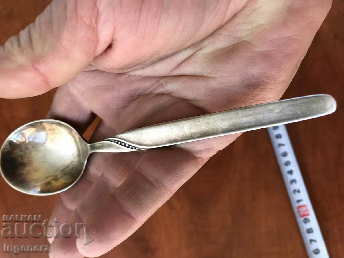 Auction  SPOON DEEP SILVER PLATED ANTIQUE-AUERHAHN-90 MICRON-GERMA