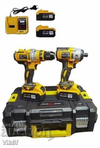 Cordless cordless impact wrench and screwdriver