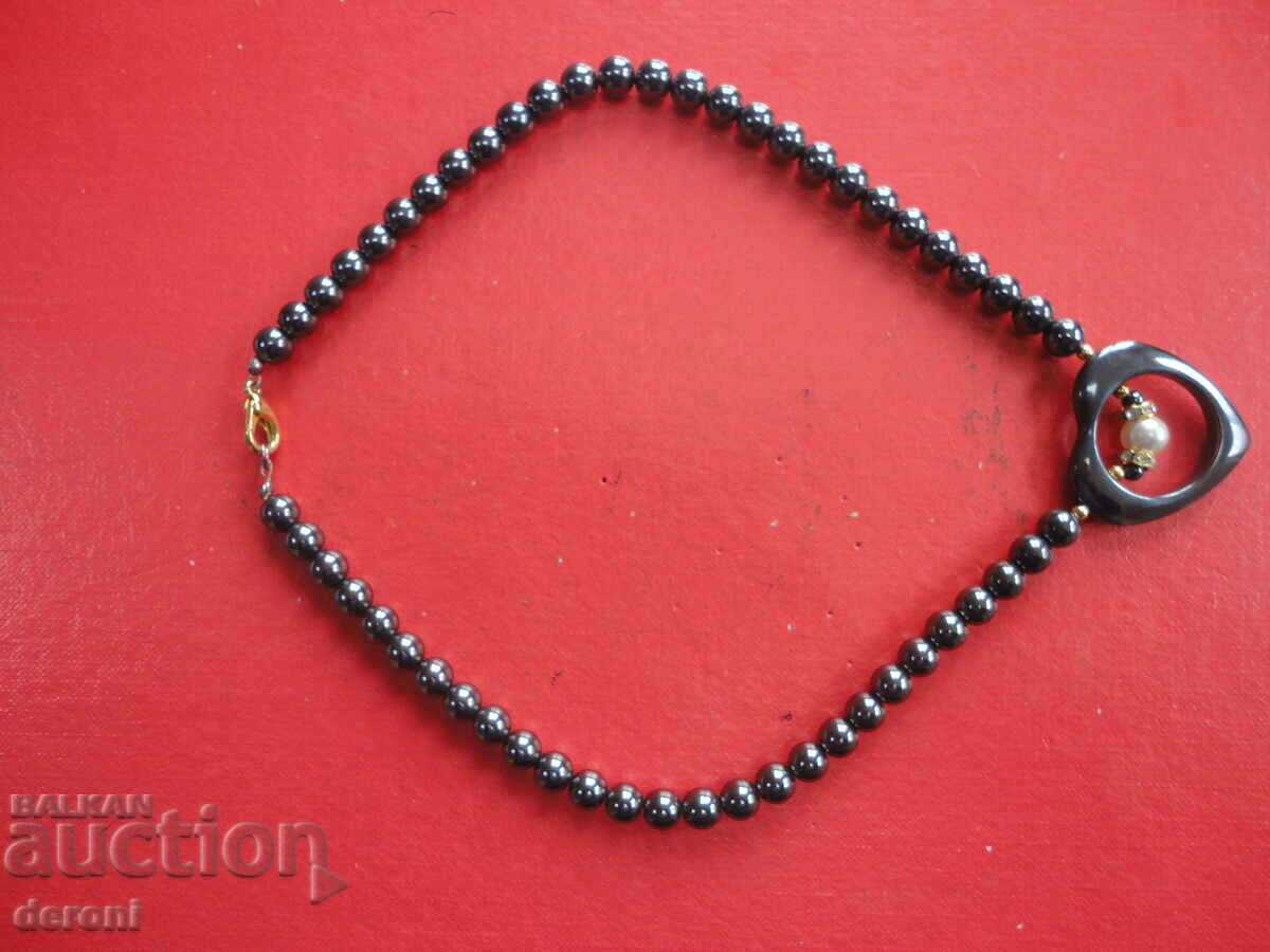 Υπέροχο κολιέ τσόκερ από αιματίτη - 7 Υπέροχο κολιέ τσόκερ από αιματίτη - 7