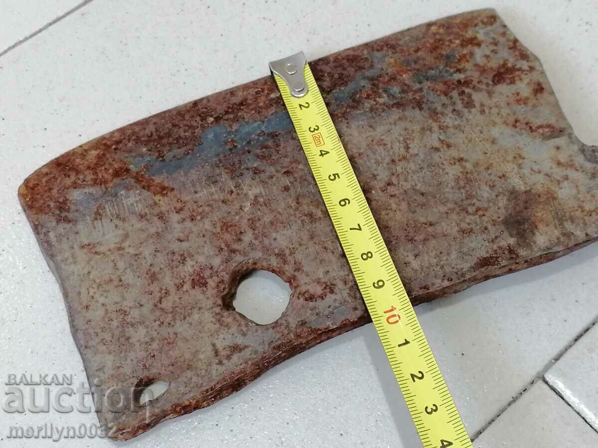 Old forged saber, ax, pole, knife, machete - 5 Old forged saber, ax, pole, knife, machete - 5