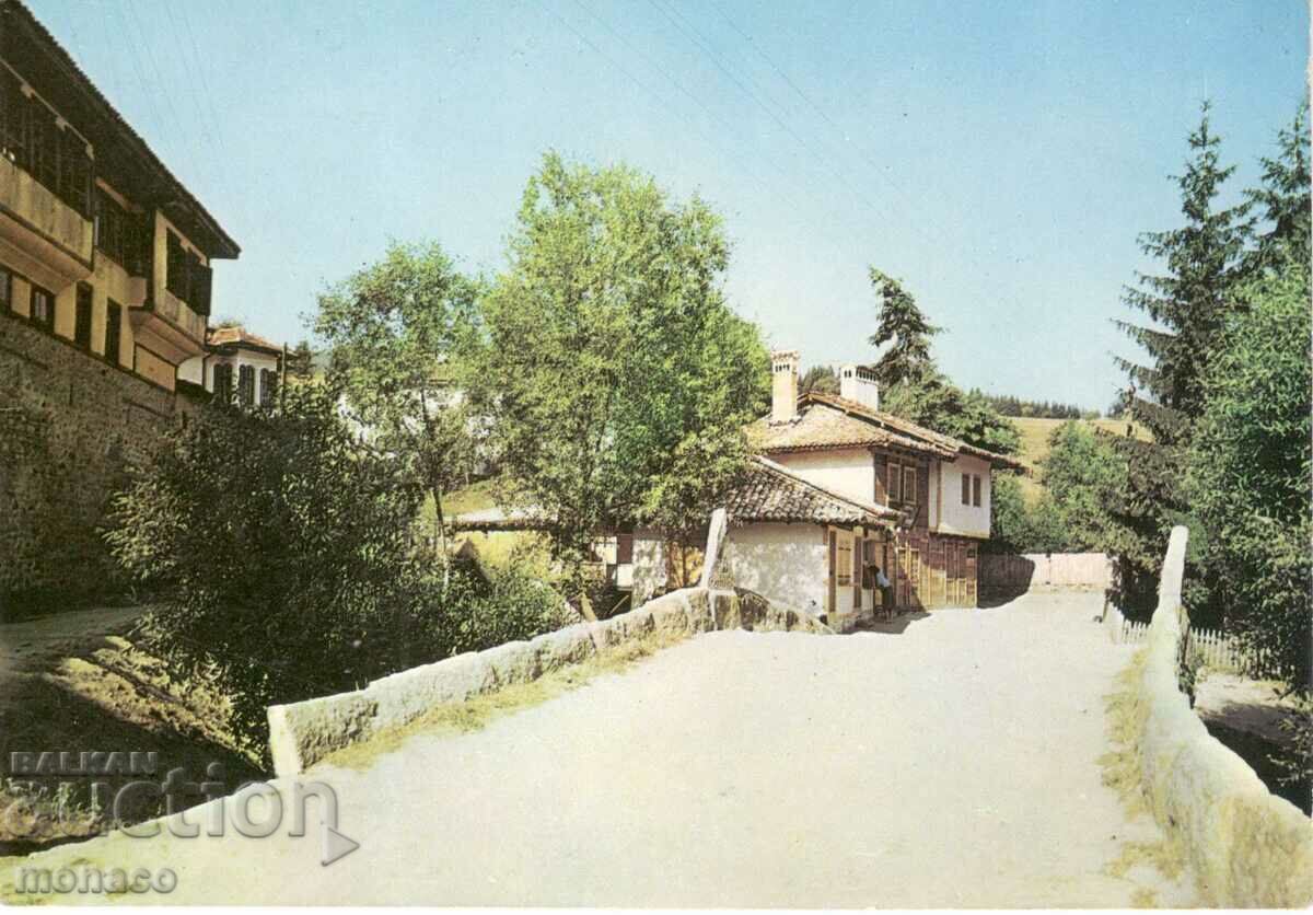 Old card - Koprivshtitsa, View