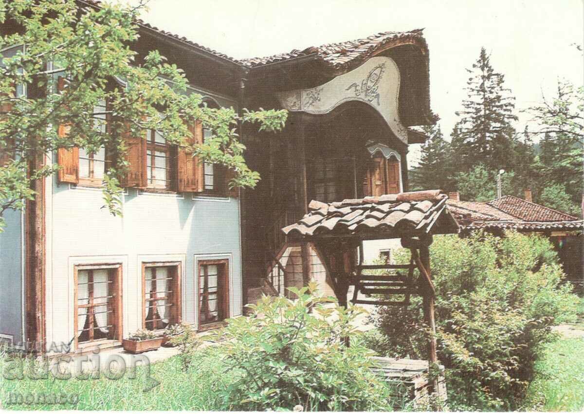 Carte poștală veche - Koprivshtitsa, Lyutovata kashta