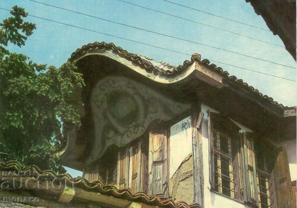 Carte poștală veche - Koprivshtitsa, Casa Laptelui