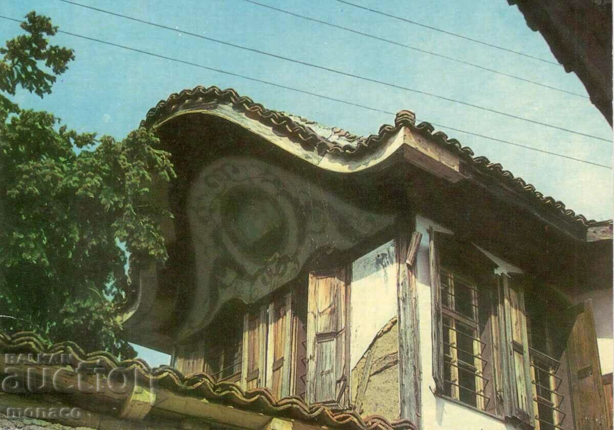 Стара картичка - Копривщица,  Млъчковата къща