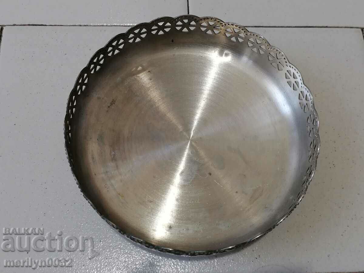 Metal pot bonbonniera USSR sugar bowl with price 37.00 BGN | € 18.92 Metal pot bonbonniera USSR sugar bowl with price 37.00 BGN | € 18.92