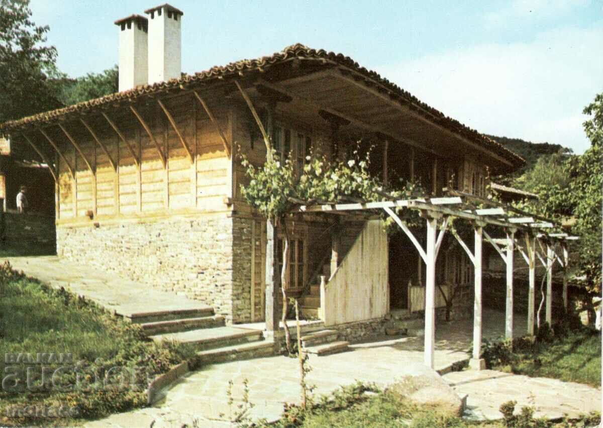 Old postcard - Koprivshtitsa, Todor Kirova house