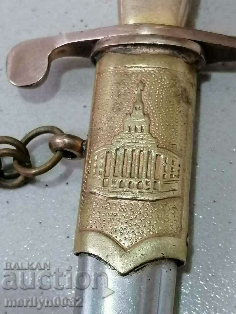 All-armata ofițer de pumnal, cutit pumnal cu teaca - 7