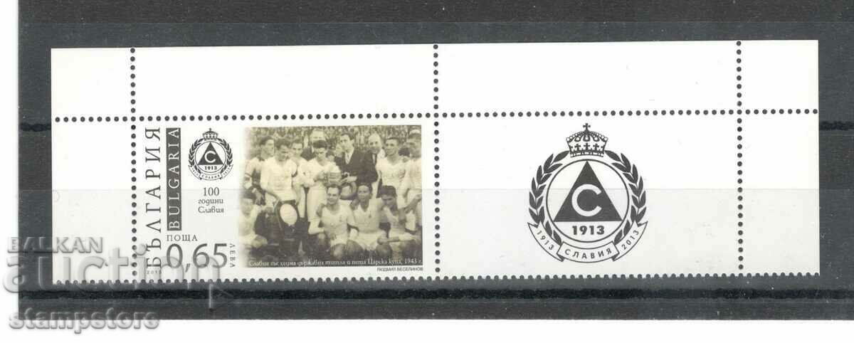 100 years football club Slavia