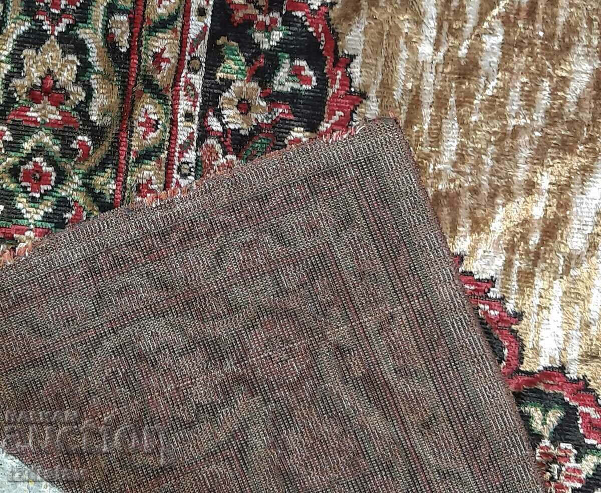 Delivery of Vintage plush tablecloth or wall covering Delivery of Vintage plush tablecloth or wall covering