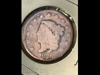 ΗΠΑ Αμερική 1 Cent 1825 Liberty