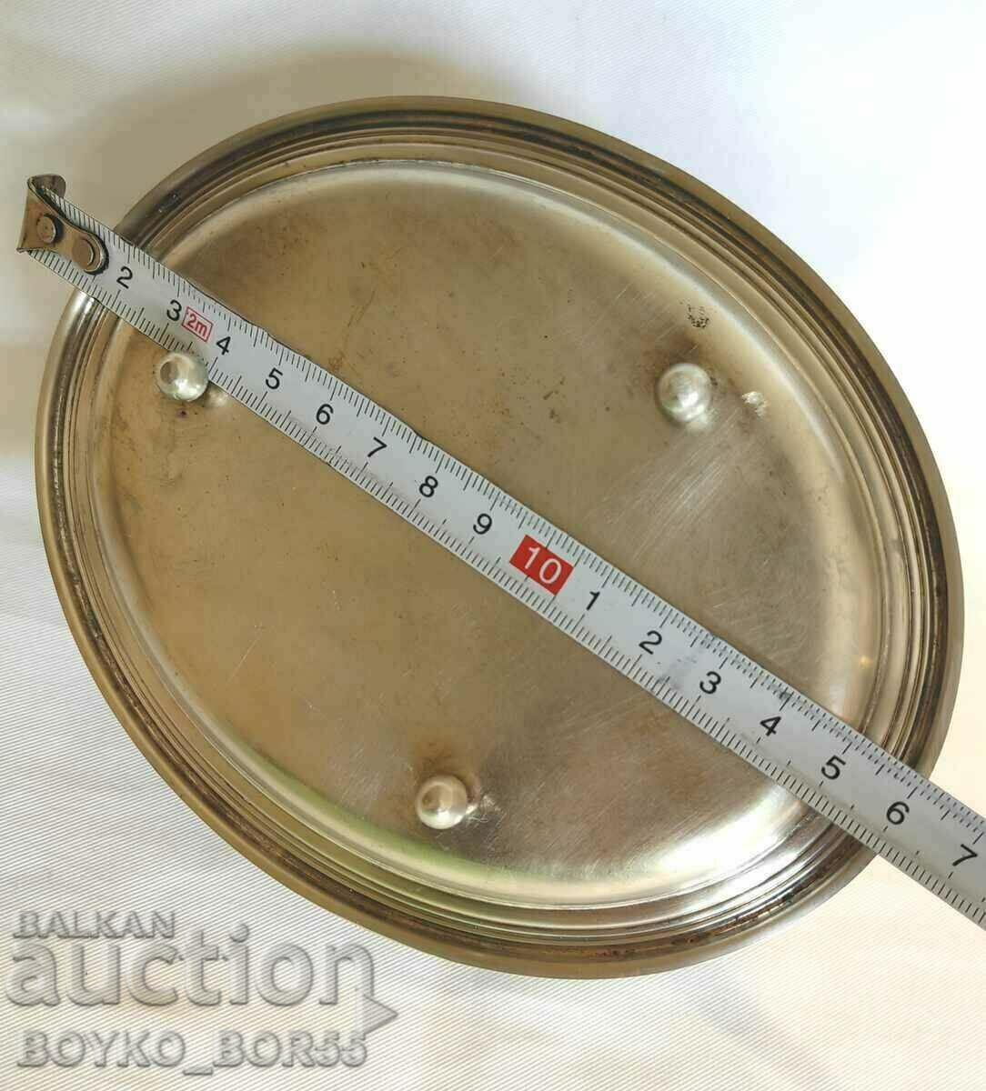 Fine Antique Silver Italian Aristocratic Dish - 6 Fine Antique Silver Italian Aristocratic Dish - 6