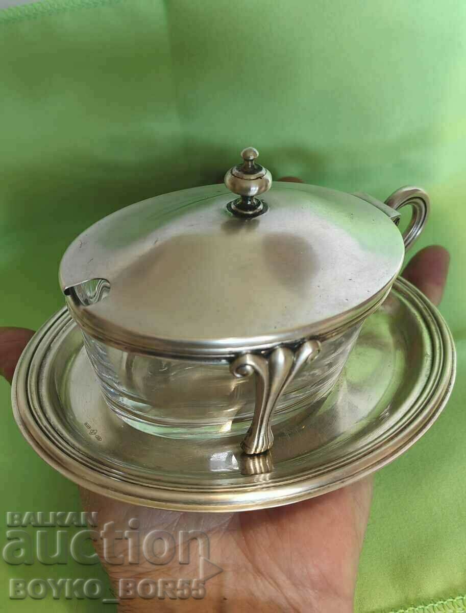 Fine Antique Silver Italian Aristocratic Dish - 7 Fine Antique Silver Italian Aristocratic Dish - 7