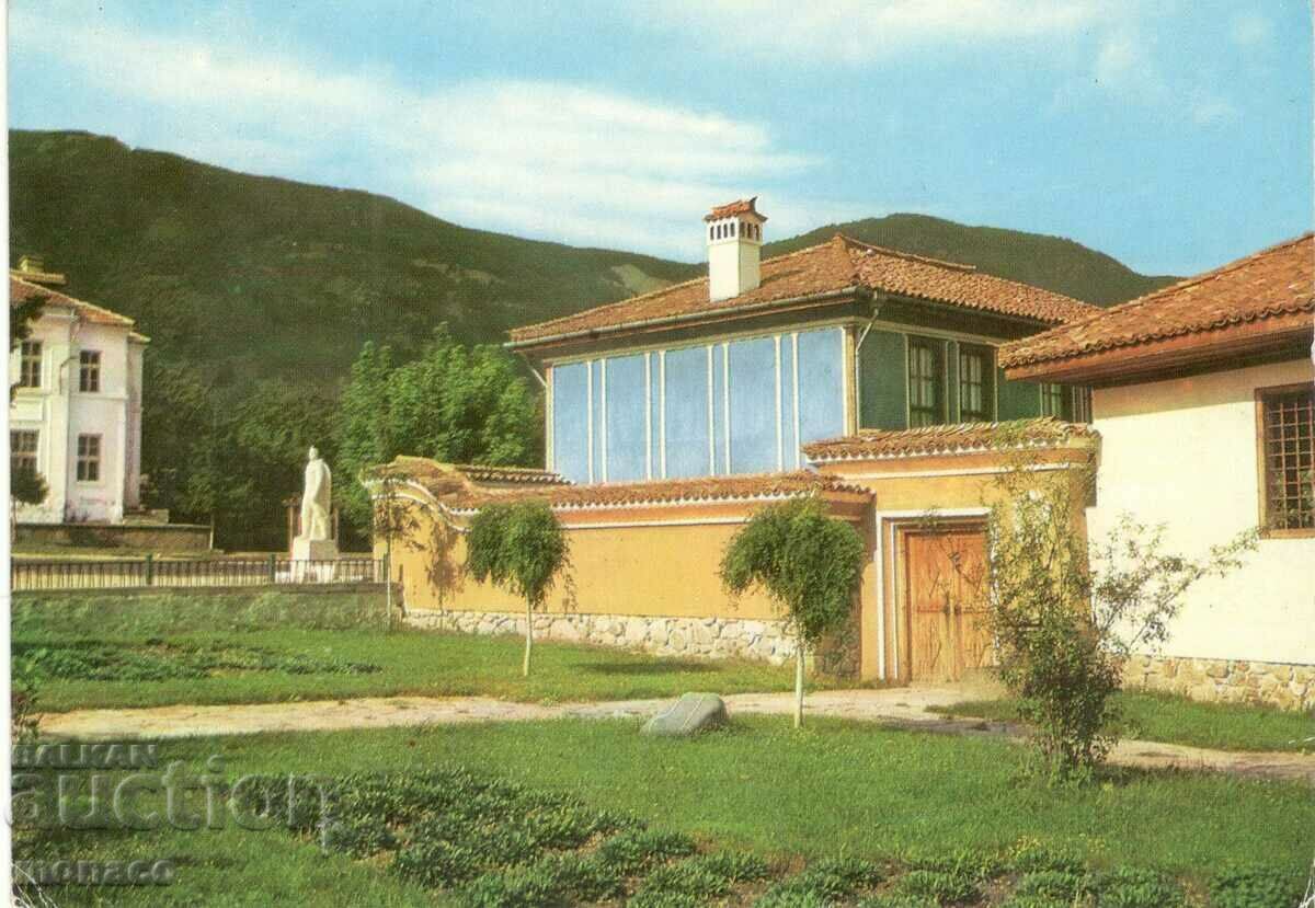 Old postcard - Klisura, Pavurdzhieva house
