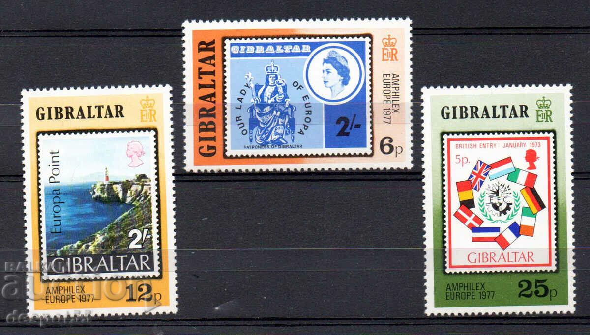 1977. Gibraltar. Expozitia filatelica AMPHILEX '77.
