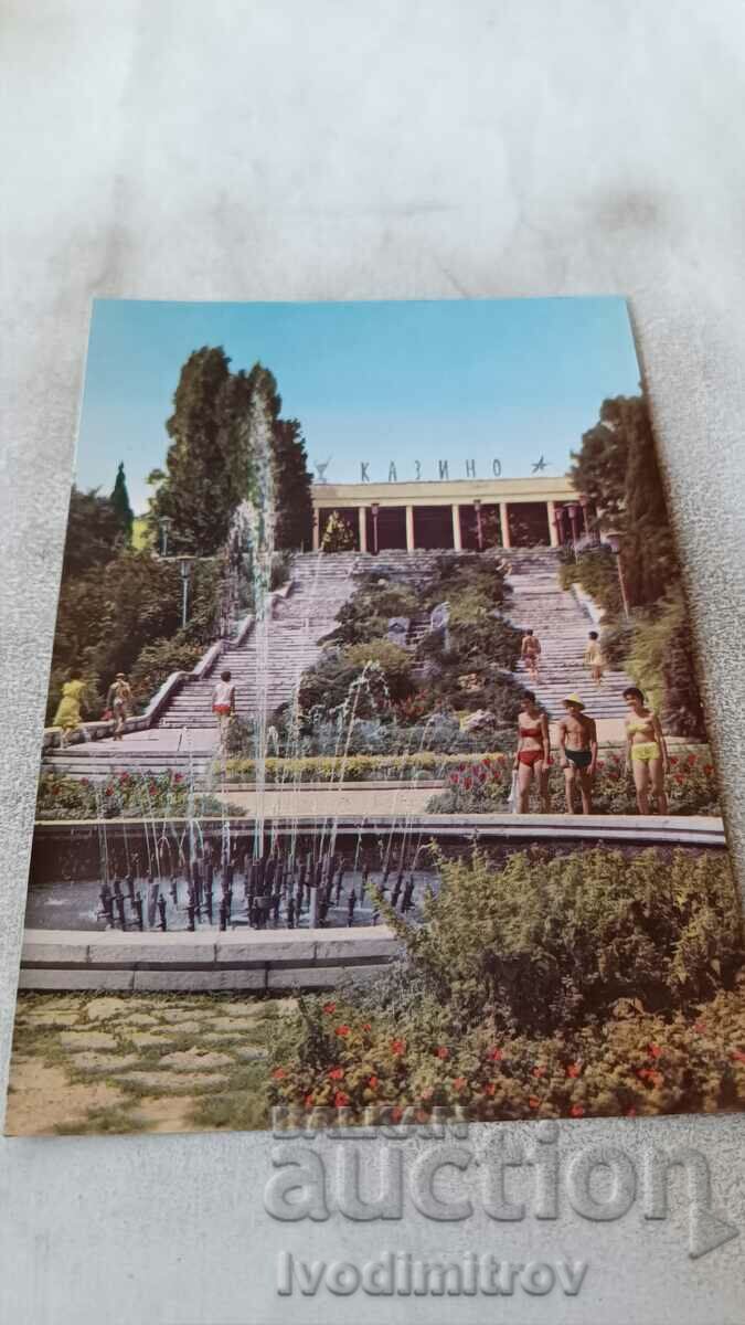 Postcard Golden Sands Casino 1963