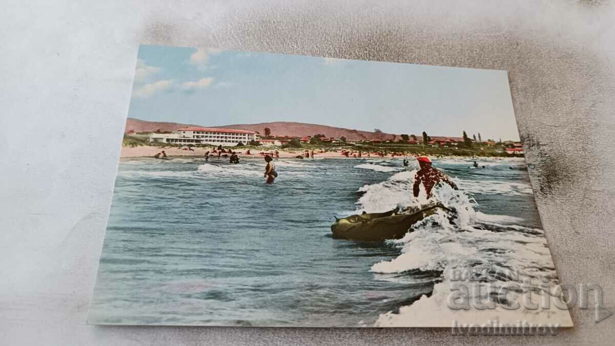 Καρτ ποστάλ Primorsko 1960