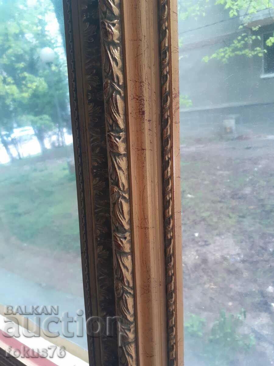 Μια μεγάλη ξύλινη μπαρόκ κορνίζα - 5 Μια μεγάλη ξύλινη μπαρόκ κορνίζα - 5