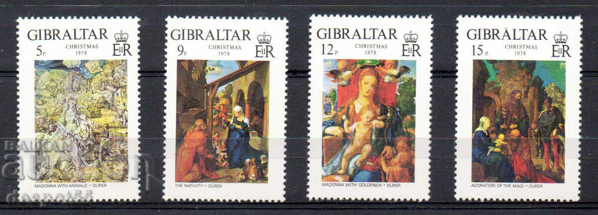 1978. Gibraltar. Christmas.