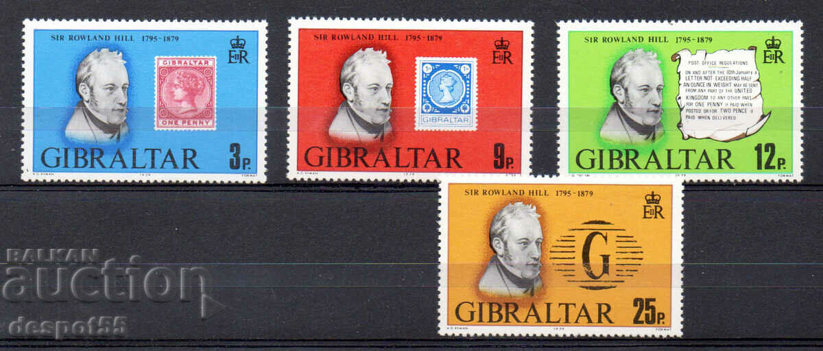 1979. Gibraltar. Sir Rowland Hill, 1779-1879.