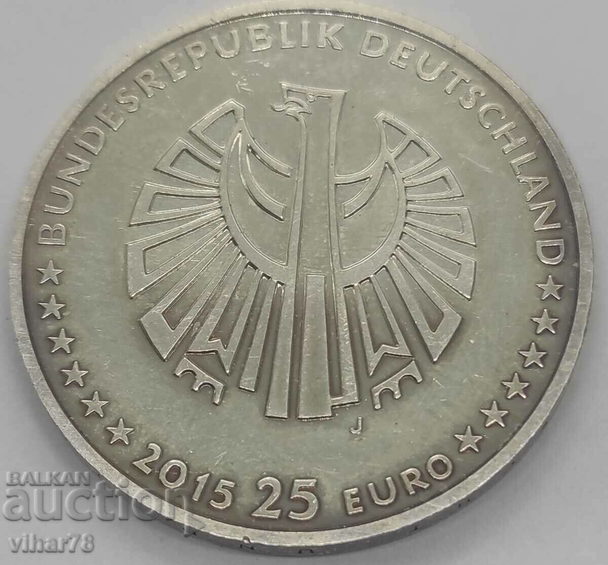 25 Euro SILVER COINS