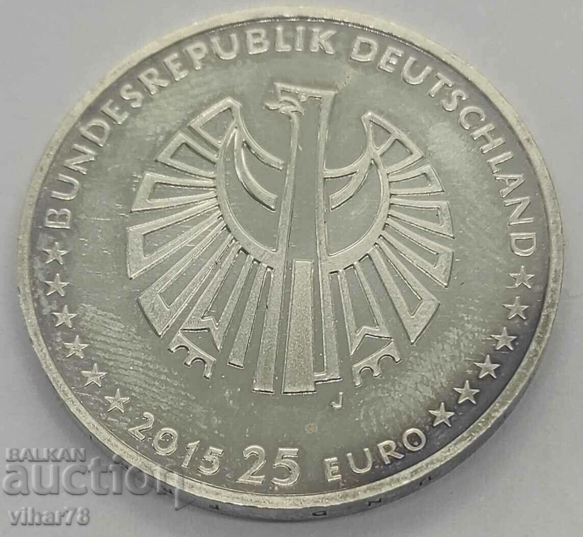 SILVER COINS 25 Euro-number 2