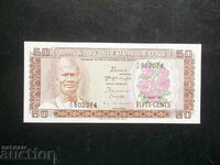 SIERRA LEONE, 50 cents, 1984, UNC