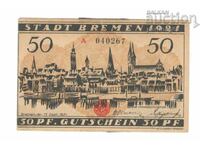 Германия Notgeld 50 пфенига 1921 година