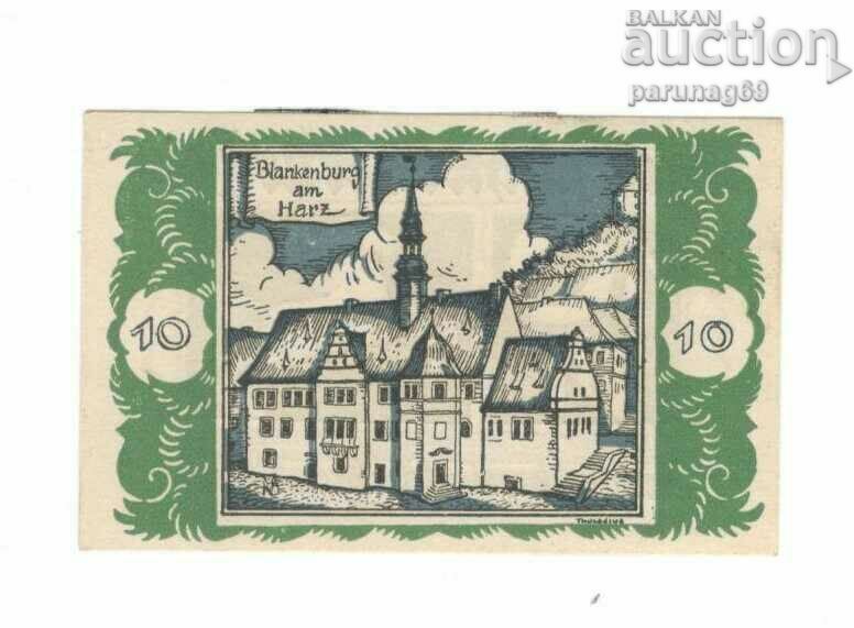 Германия Notgeld 10 пфенига 1921 година