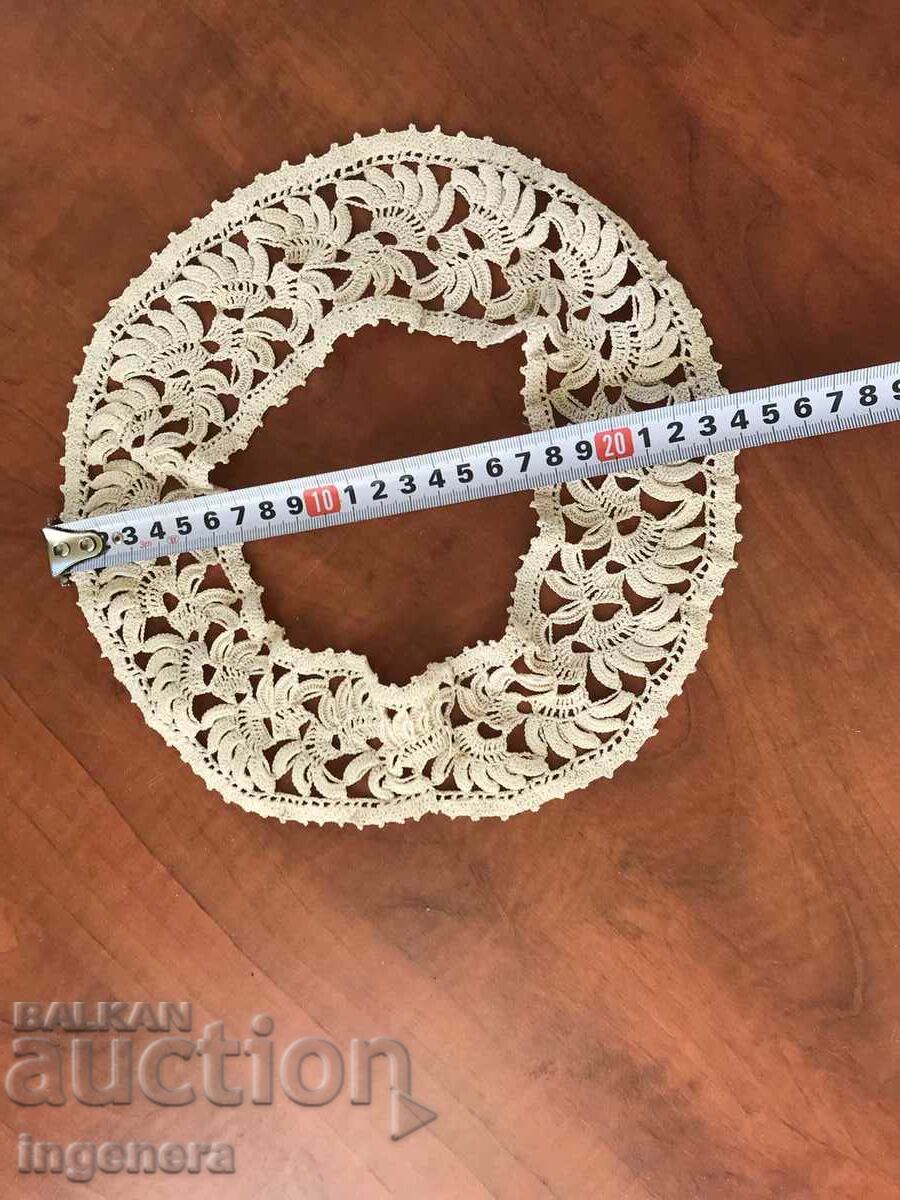 Auction  MILLO COLLAR UNIQUE HAND KNITTING ON SINGLE HOOK-220 CM