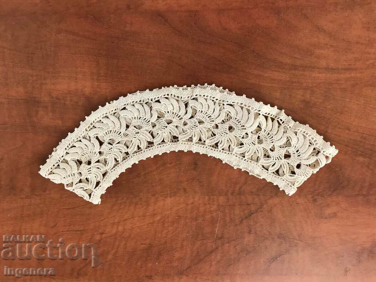 Delivery of MILLO COLLAR UNIQUE HAND KNITTING ON SINGLE HOOK-220 CM