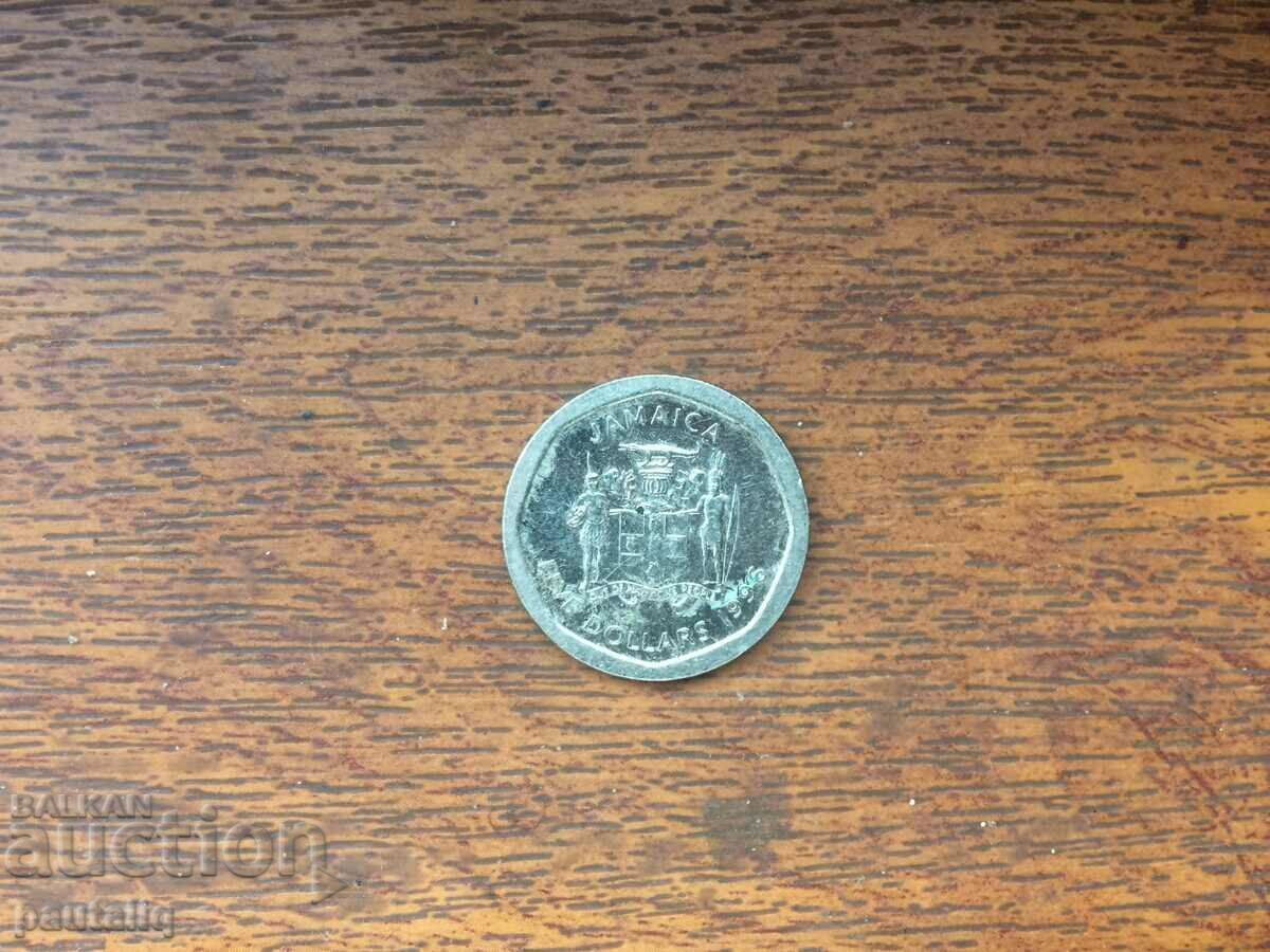 5 dollars 1996 Jamaica
