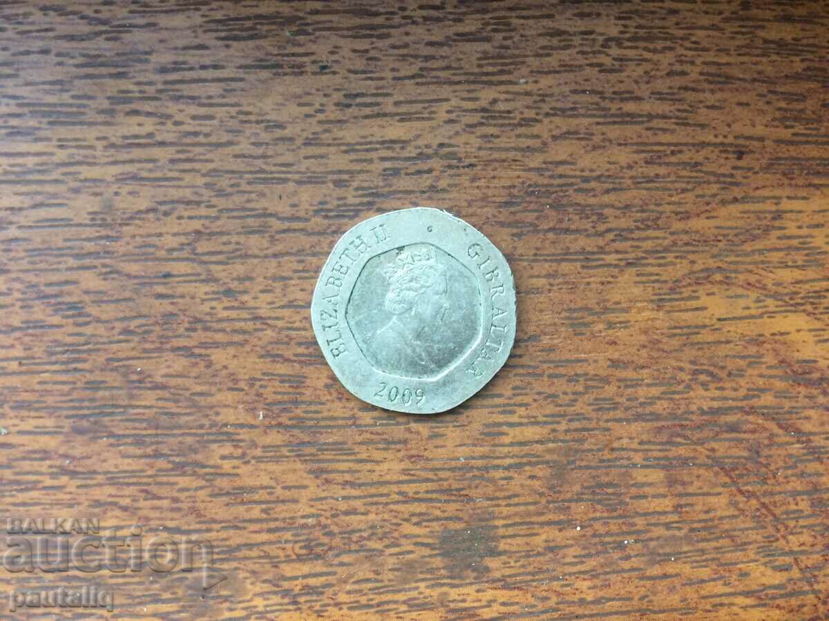 20 pence 2009 Gibraltar with price 10.00 BGN | € 5.11 20 pence 2009 Gibraltar with price 10.00 BGN | € 5.11