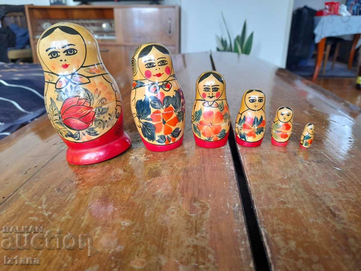 Auction Old Matryoshka, Matryoshki Auction Old Matryoshka, Matryoshki