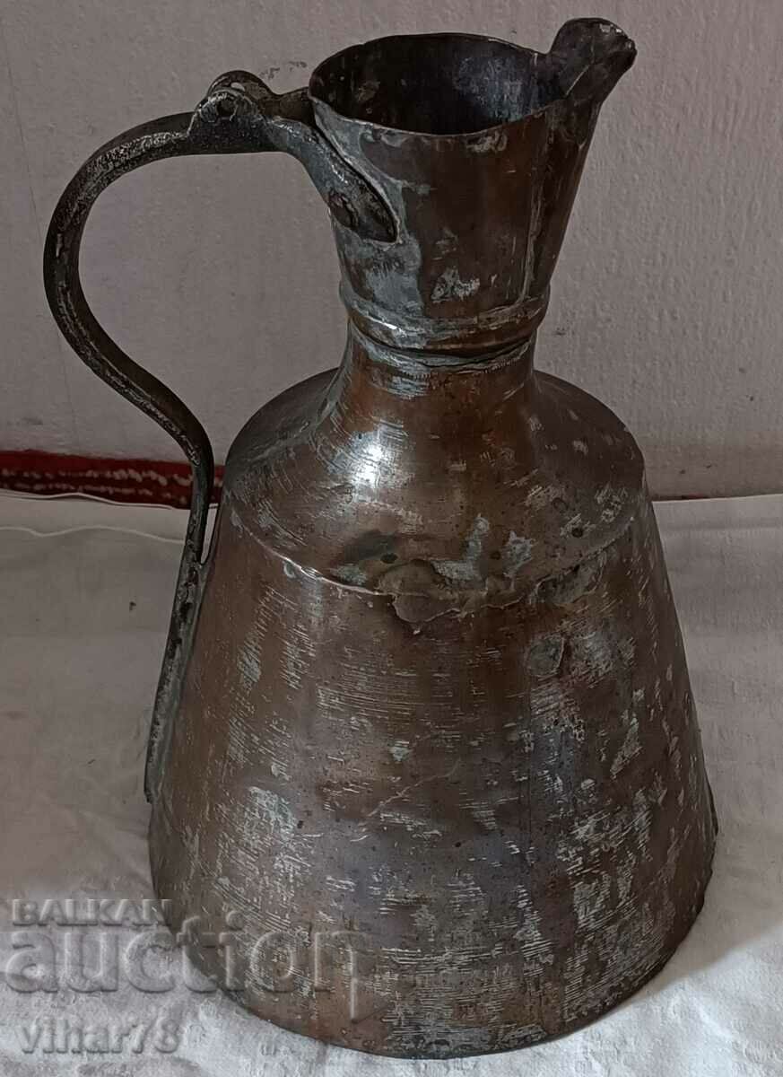 Old copper kettle, copper vessel - 5 Old copper kettle, copper vessel - 5