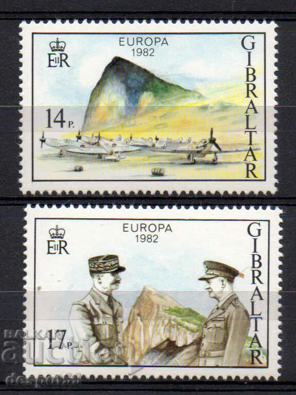 1982. Гибралтар. Европа - Исторически събития.