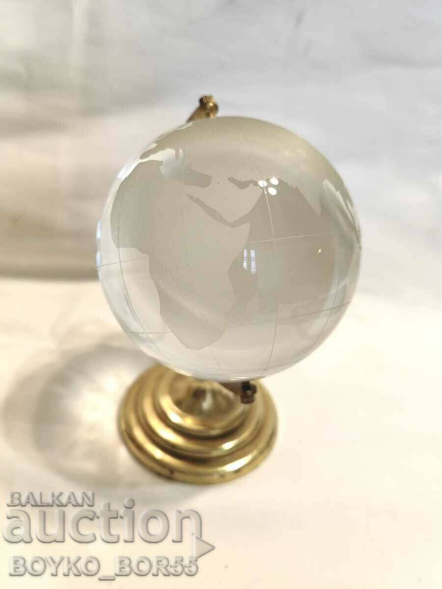 Crystal Glass Globe Planet Globe with price 27.00 BGN | € 13.80 Crystal Glass Globe Planet Globe with price 27.00 BGN | € 13.80