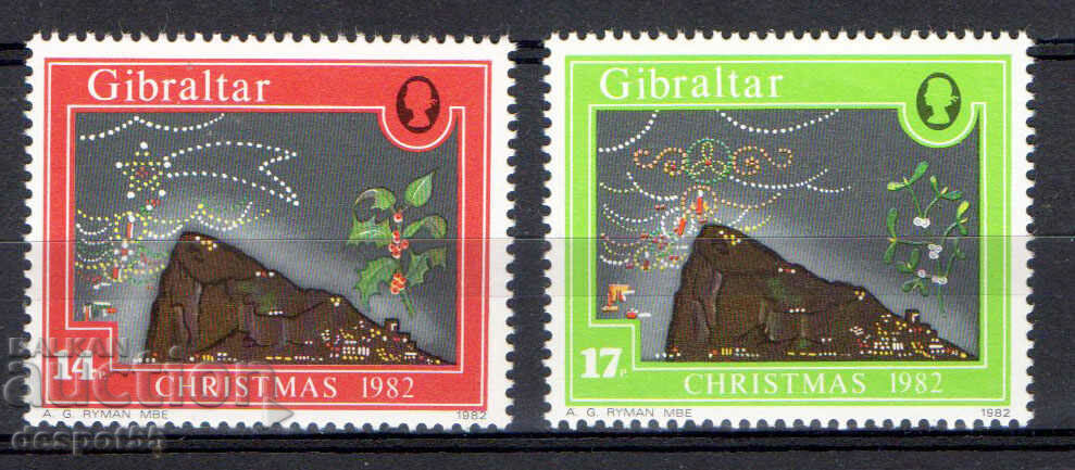 1982. Гибралтар. Коледа.
