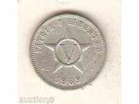 +Cuba 5 centavos 1963