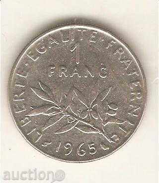 +Γαλλία 1 Φράγκο 1965