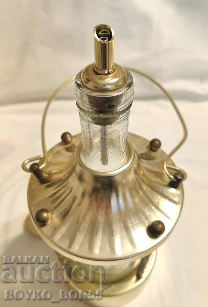 Auction Large Russian Social USSR Bottle with Dispenser and Metal Elements Auction Large Russian Social USSR Bottle with Dispenser and Metal Elements